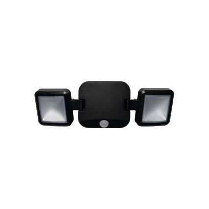 Osram - LED външен стенен прожектор със сензор BATTERY 2xLED/5W/4xD IP54