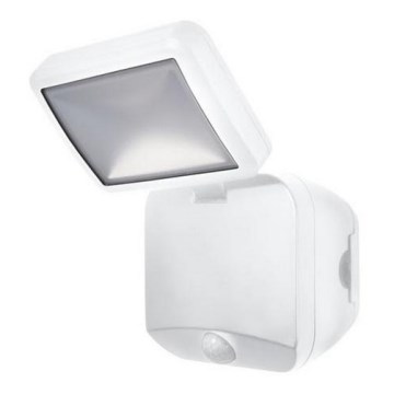 Osram - LED външен стенен прожектор със сензор BATTERY LED/4W/4xD IP54