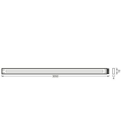 Osram - LED външна лента FLEX COB 3m LED/15W/230V IP44