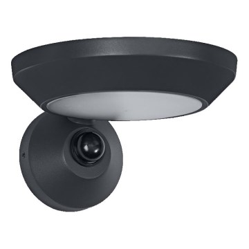 Osram - LED Външна стенна лампа с сензор за здрач и движение ENDURA STYLE LED/12W/230V IP65
