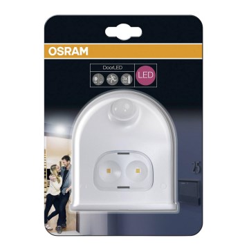 Osram - LED външна стенна лампа със сензор DOOR LED / 0.55W / 4.5V IP54