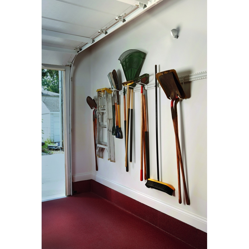 Osram - LED външно ориентационно осветително тяло със сензор за движение и сумрак SPYLUX LED/0,3W/4,5V IP43 бяло