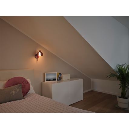 Osram - Настенна лампа DECOR COROLLE 1xG9/20W/230V червена