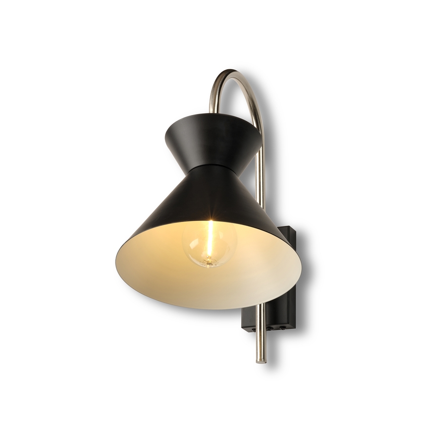 Osram - Настенна лампа DECOR WAIST 1xE27/40W/230V черна