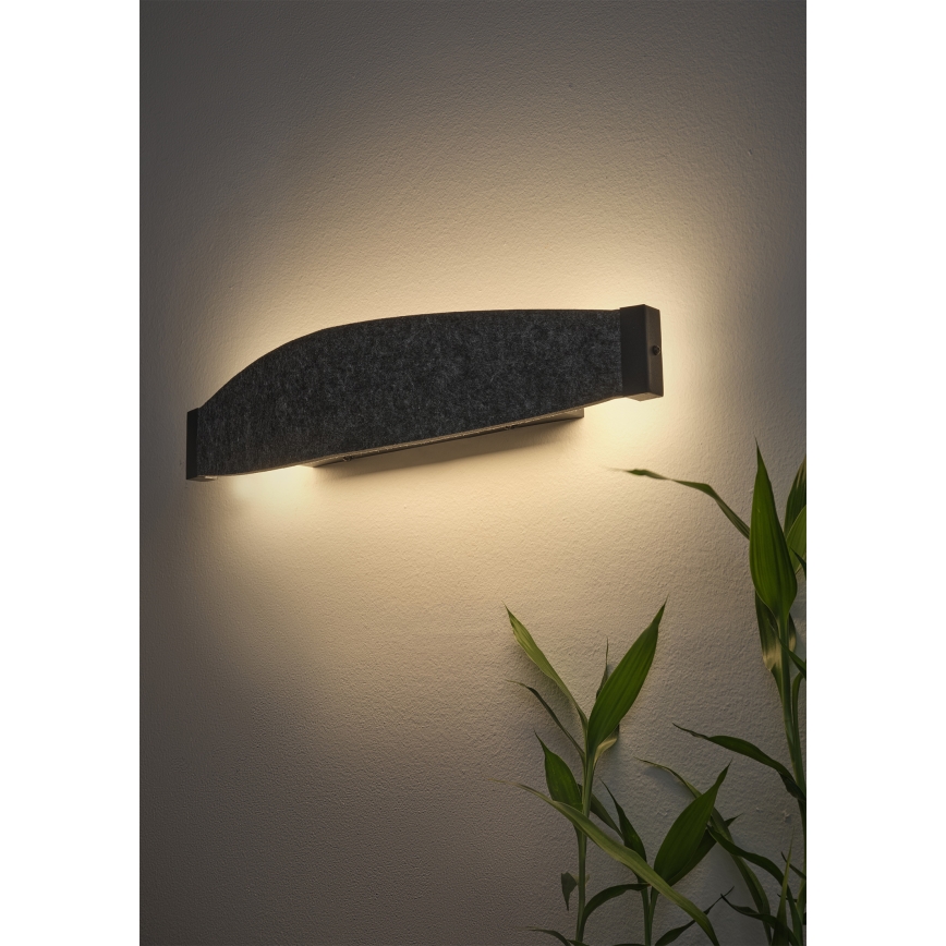 Osram - настенно LED осветително тяло DECOR FLAT LED/13W/230V сиво