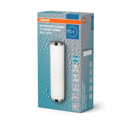 Osram - Стенен аплик за баня BATHROOM CLASSIC 2xE14/12W/230V IP44 лъскав хром