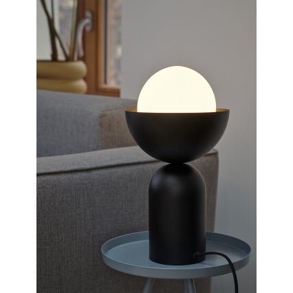 Osram - Настолна лампа DECOR BOWL 1xE14/25W/230V черна