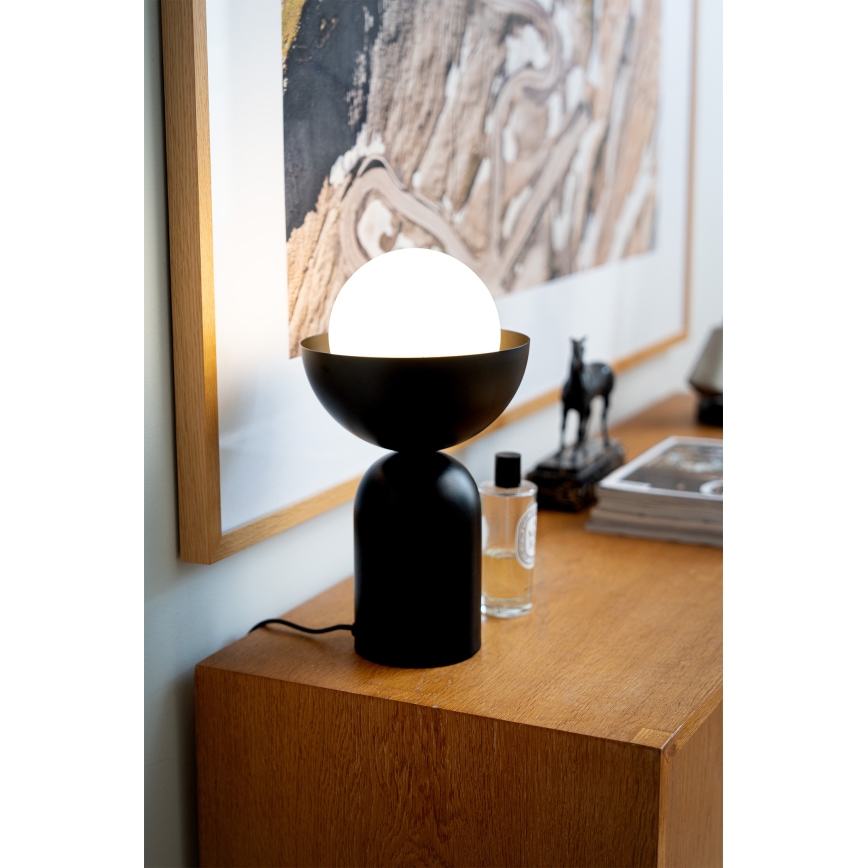 Osram - Настолна лампа DECOR BOWL 1xE14/25W/230V черна