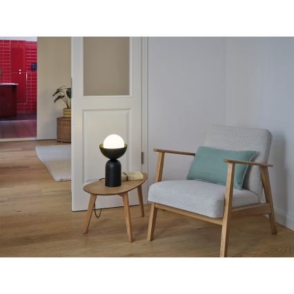 Osram - Настолна лампа DECOR BOWL 1xE14/25W/230V черна