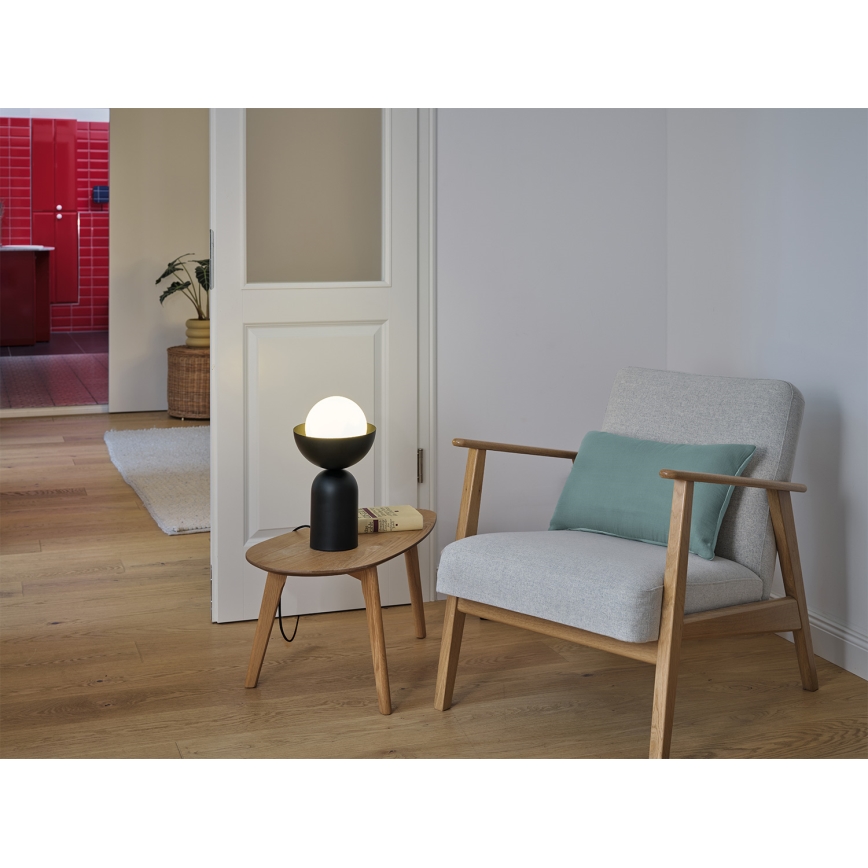 Osram - Настолна лампа DECOR BOWL 1xE14/25W/230V черна