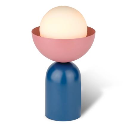 Osram - Настолна лампа DECOR BOWL 1xE14/25W/230V синя/розова