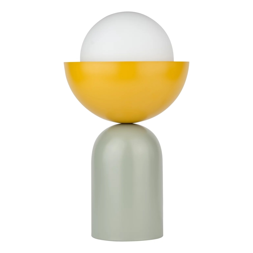 Osram - Настолна лампа DECOR BOWL 1xE14/25W/230V зелена/жълта