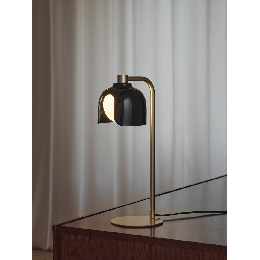 Osram - Настолна лампа DECOR COROLLE 1xG9/20W/230V черна/златна