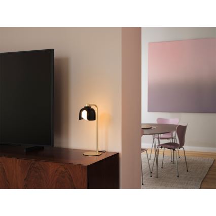 Osram - Настолна лампа DECOR COROLLE 1xG9/20W/230V черна/златна