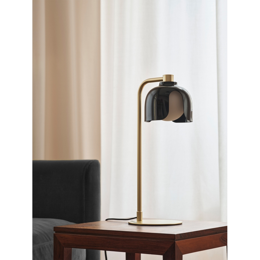 Osram - Настолна лампа DECOR COROLLE 1xG9/20W/230V черна/златна