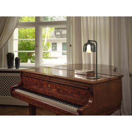 Osram - Настолна лампа DECOR COROLLE 1xG9/20W/230V зелена