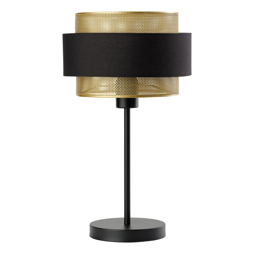 Osram - Настолна лампа DECOR HORNET 1xE27/10W/230V черна/златна