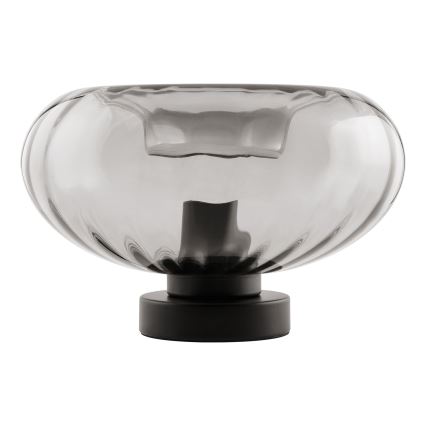 Osram - Настолна лампа DECOR SMOKE 1xE27/12W/230V черна/димно сива