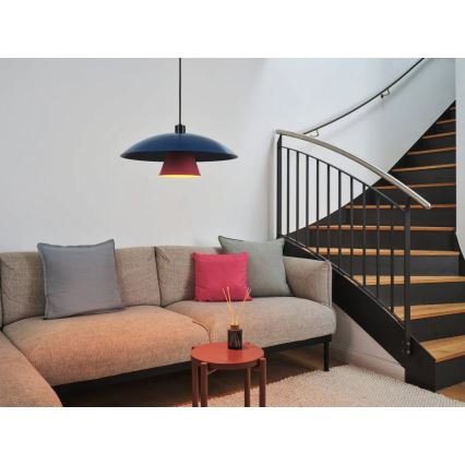 Osram - Пендел на кабел DECOR FLYING MUSHROOM 1xE27/25W/230V pr. 50 cm син