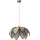 Osram - Пендел на кабел DECOR RATTAN 1xE27/15W/230V Ø 48 см бежово/черно