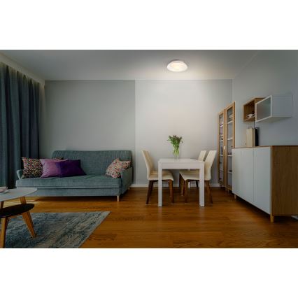 Osram - Плафон ORBIS MILAN 2xE27/10W/230V Ø 30,5 cm кафяв