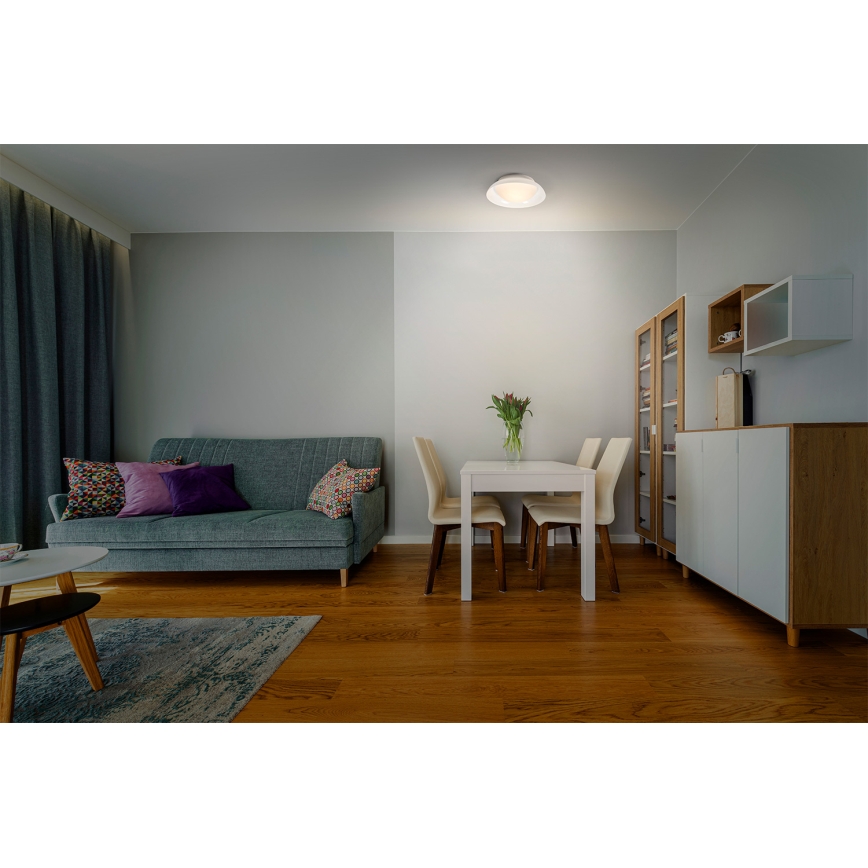 Osram - Плафон ORBIS MILAN 2xE27/10W/230V Ø 30,5 cm кафяв