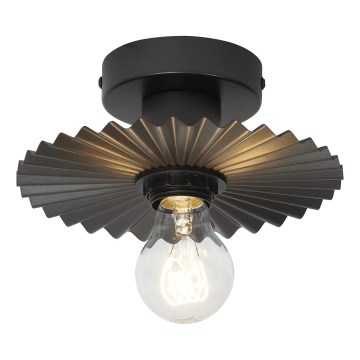 Osram - Плафон PLISSEE 1xE27/15W/230V Ø 20 см антрацит