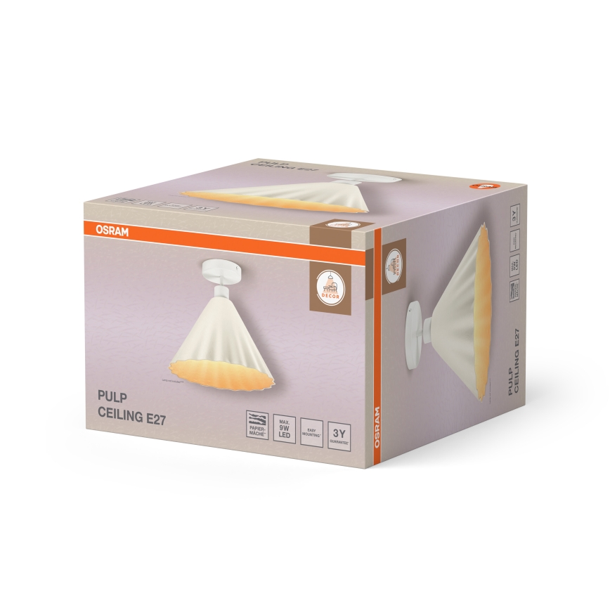 Osram - Плафон PULP 1xE27/9W/230V Ø 31 см