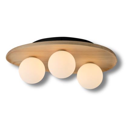Osram - Плафон WOOD NEST 3xG9/5W/230V каучуково дърво