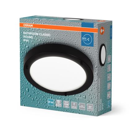 Osram - Таванно осветително тяло за баня BATHROOM CLASSIC 1xE27/15W/230V Ø 31 см IP44