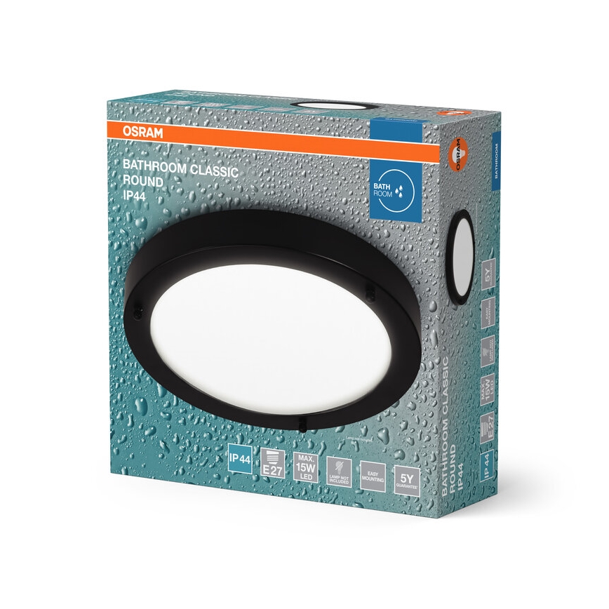 Osram - Таванно осветително тяло за баня BATHROOM CLASSIC 1xE27/15W/230V Ø 31 см IP44
