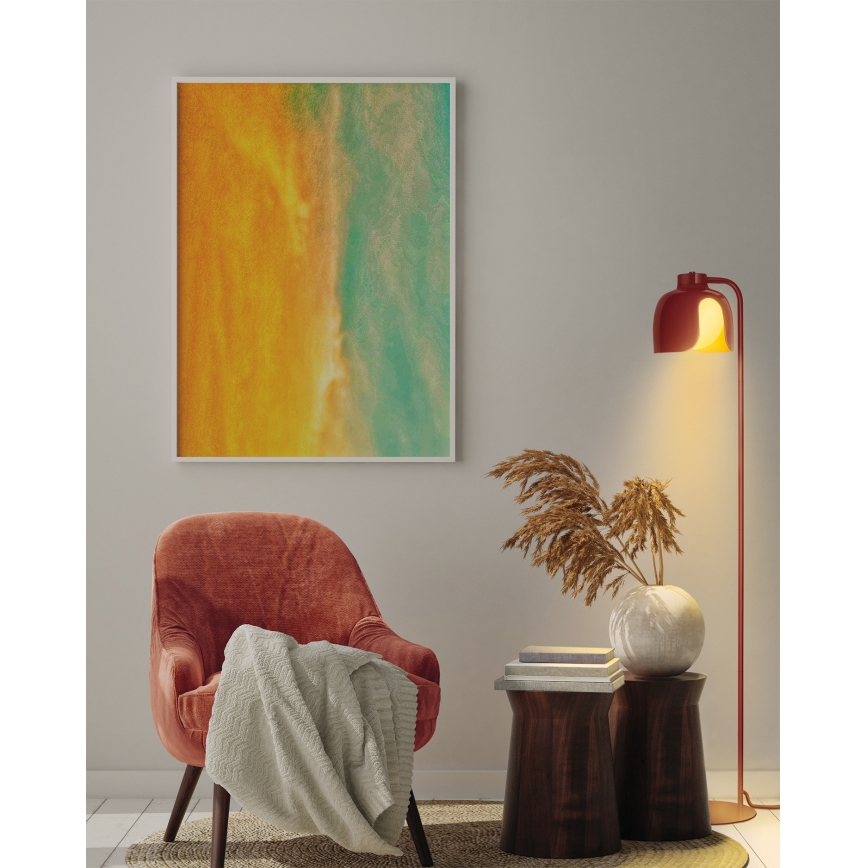 Osram - Подова лампа DECOR COROLLE 1xE27/15W/230V червена