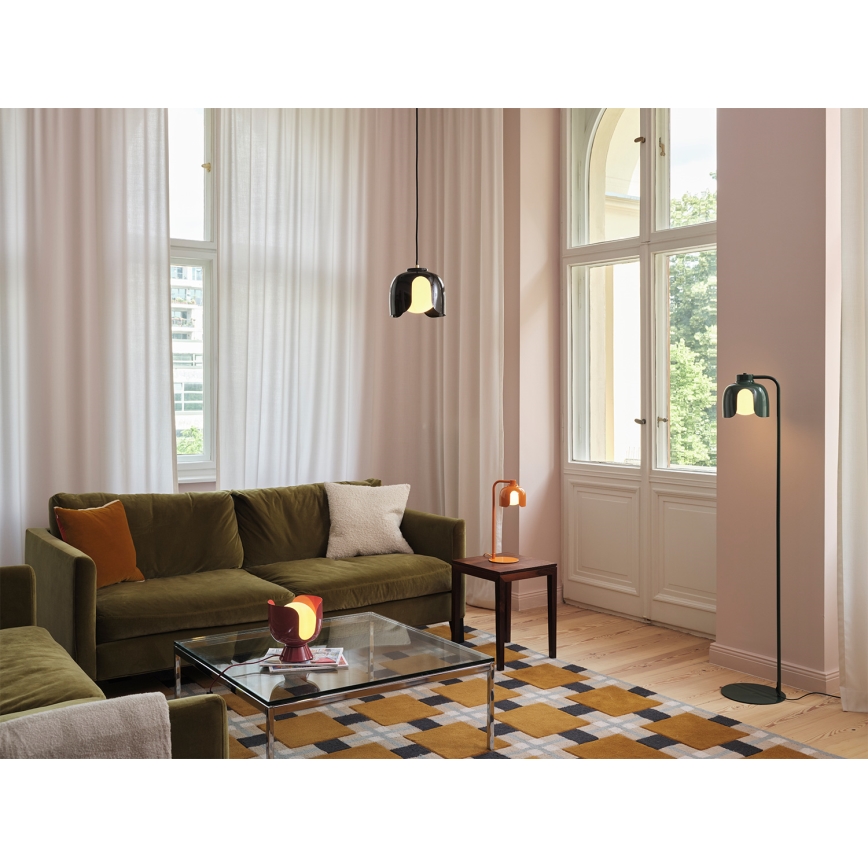 Osram - Подова лампа DECOR COROLLE 1xE27/15W/230V зелена