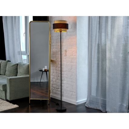 Osram - Подова лампа DECOR HORNET 1xE27/10W/230V черна/златна