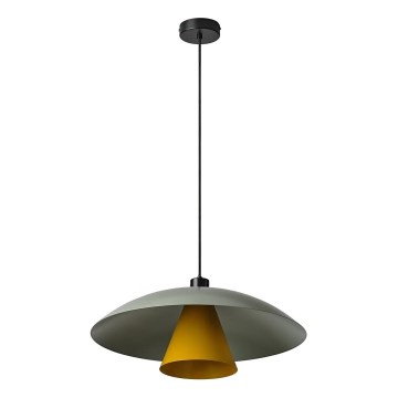 Osram - Подвесна лампа на кабел DECOR FLYING MUSHROOM 1xE27/25W/230V Ø 50 см, зелен