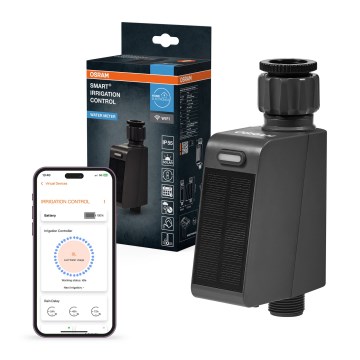 Osram - Поливен вентил с соларен панел SMART+ IP55 Wi-Fi