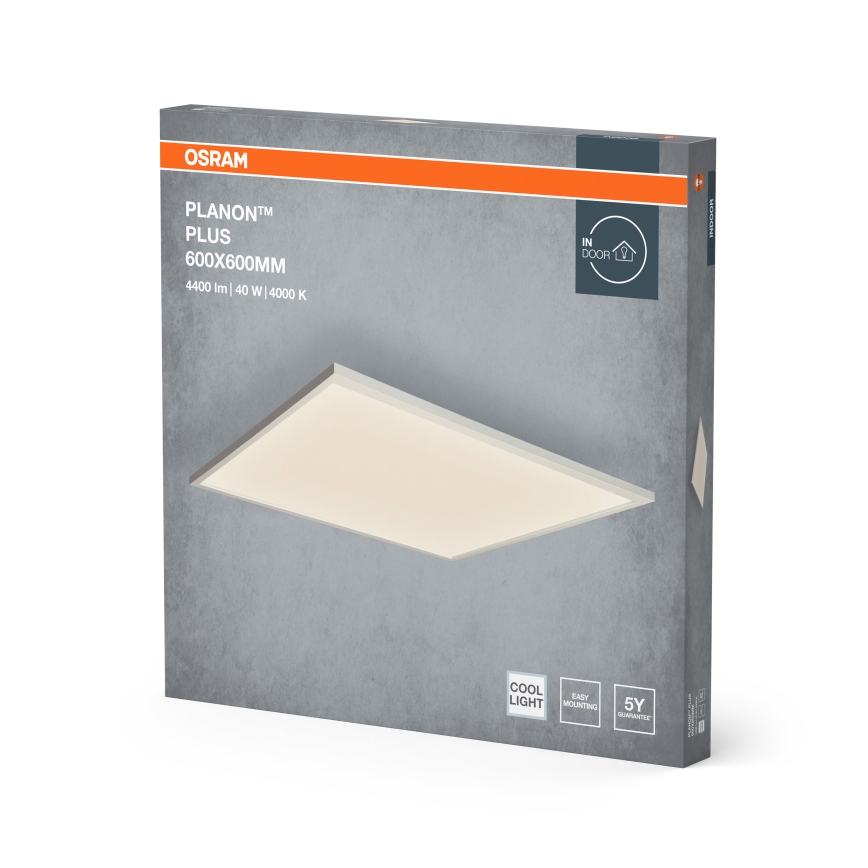 Osram - Повърхностно монтиран LED панел PLANON LED/40W/230V 4000K 60x60 см, бял