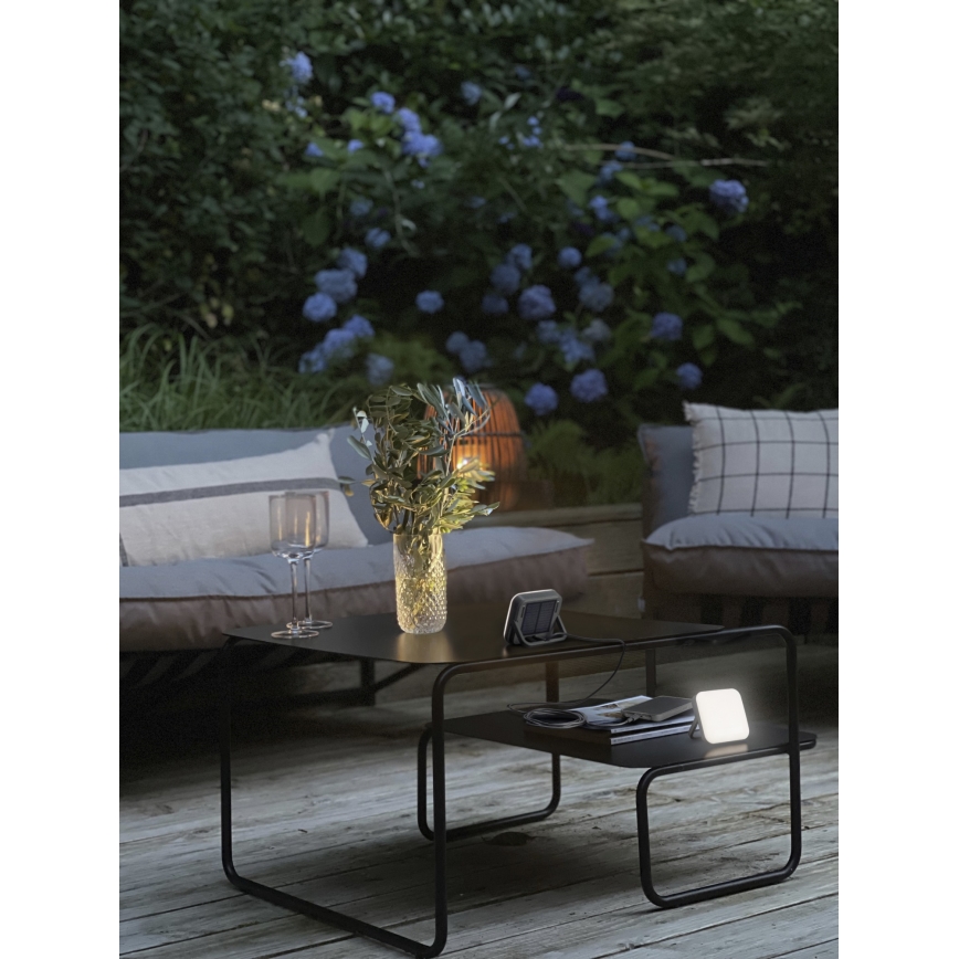 Osram - преносимо соларно LED осветително тяло NIGHTLUX LED/2W/5V IP54 сиво