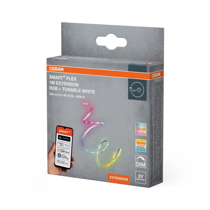 Osram - Разширителен комплект за димируема RGB+TW LED лента SMART+ FLEX 1m LED/3,4W/24V 2700-6500K Wi-Fi