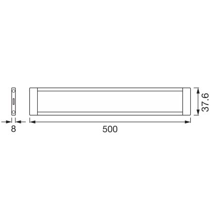 Osram - Разширителен комплект за димируема LED подшкафна лампа LED/8W/24/230V 2700-6500K Wi-Fi бяло