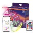 Osram - RGB LED димируема лента SMART+ MAGIC FLEX 5m LED/24W/230V Wi-Fi + дистанционно управление