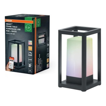 Osram - SMART+ димируема настолна LED лампа RGBW, 5W/5V, 3000K, IP44, Wi‑Fi
