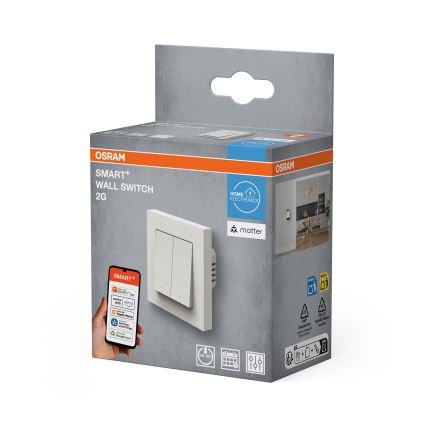 Osram - SMART+ MATTER 2-бутонен ключ 230V Wi-Fi