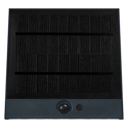 Osram - Соларно LED стенно осветително тяло със сензор ENDURA STYLE LED/10,2W/4,2V 2000 mAh IP54 антрацит