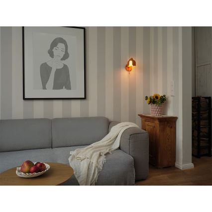 Osram - Стенна лампа DECOR COROLLE 1xG9/20W/230V оранжева