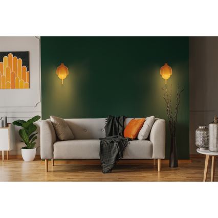 Osram - Стенна лампа DECOR COROLLE 1xG9/20W/230V оранжева
