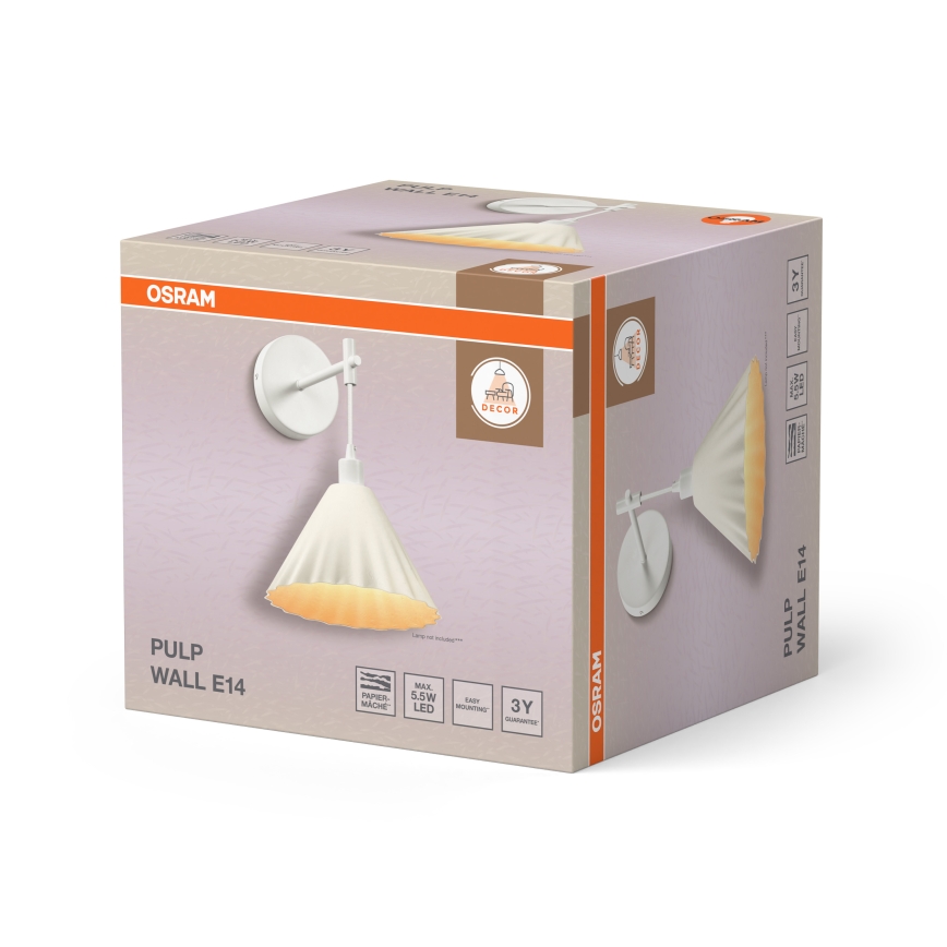 Osram - Стенна лампа PULP 1xE14/5,5W/230V