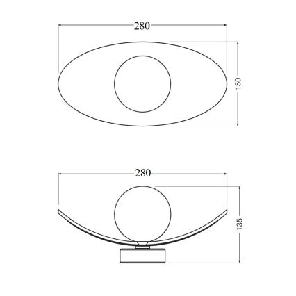 Osram - Стенно осветително тяло DECOR PEARL 1xG9/5W/230V бежово