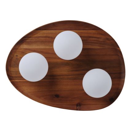 Osram - Таванно осветително тяло ACACIA NEST 3xG9/5W/230V от акация