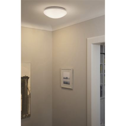 Osram - Таванно осветително тяло CEILING ESSENTIAL 2xE27/25W/230V, диаметър 35 см, бяло